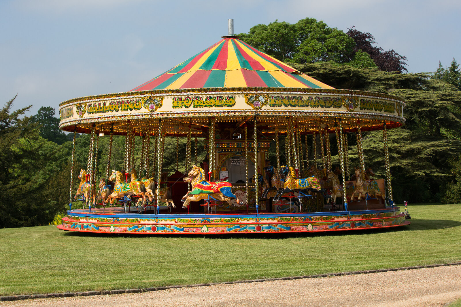 A Beautiful Victorian Era Carousel